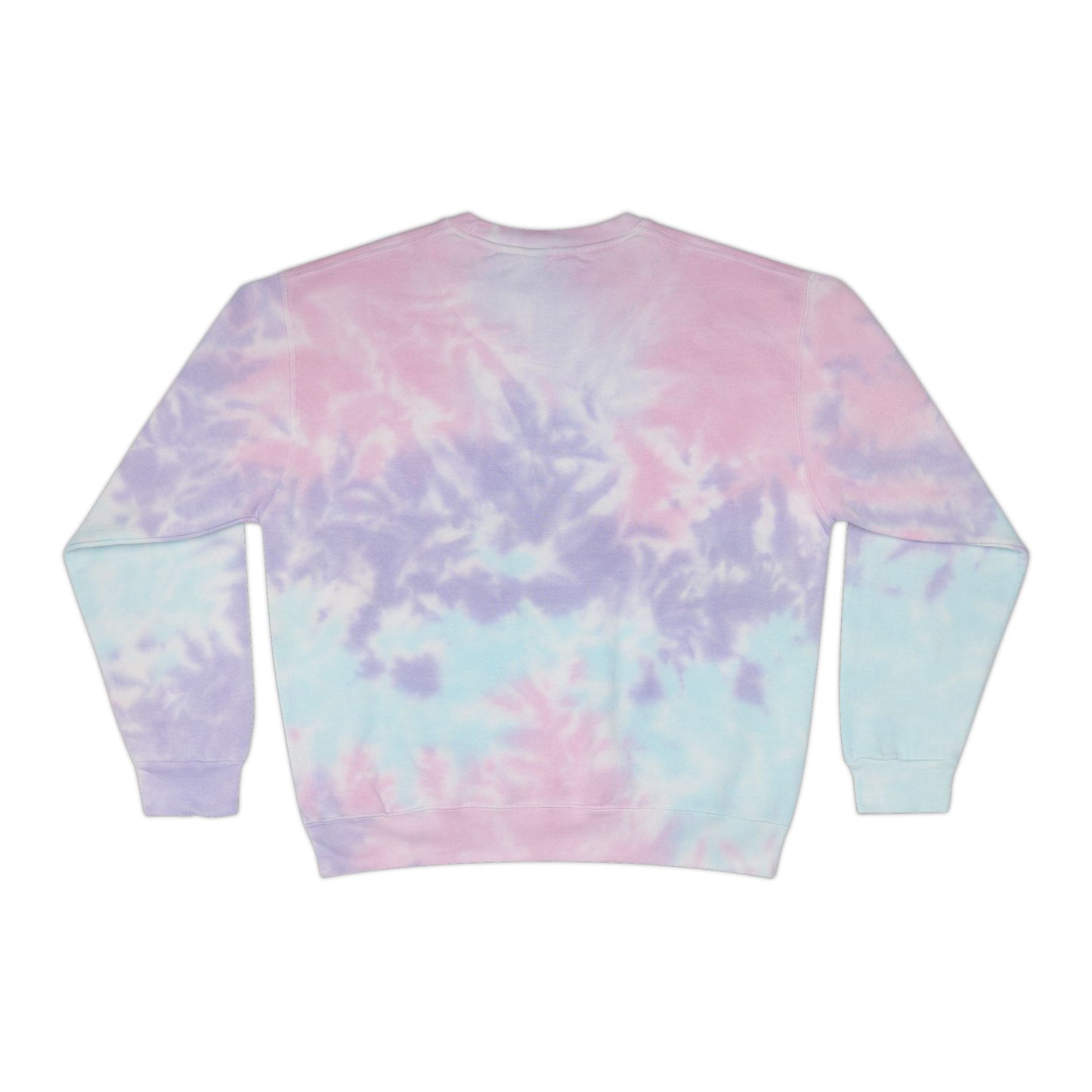"Go Away" Care Bears Tie-Dye Sweatshirt | Sarcastic Pastel Crewneck | Cozy 90s Cartoon Sweater