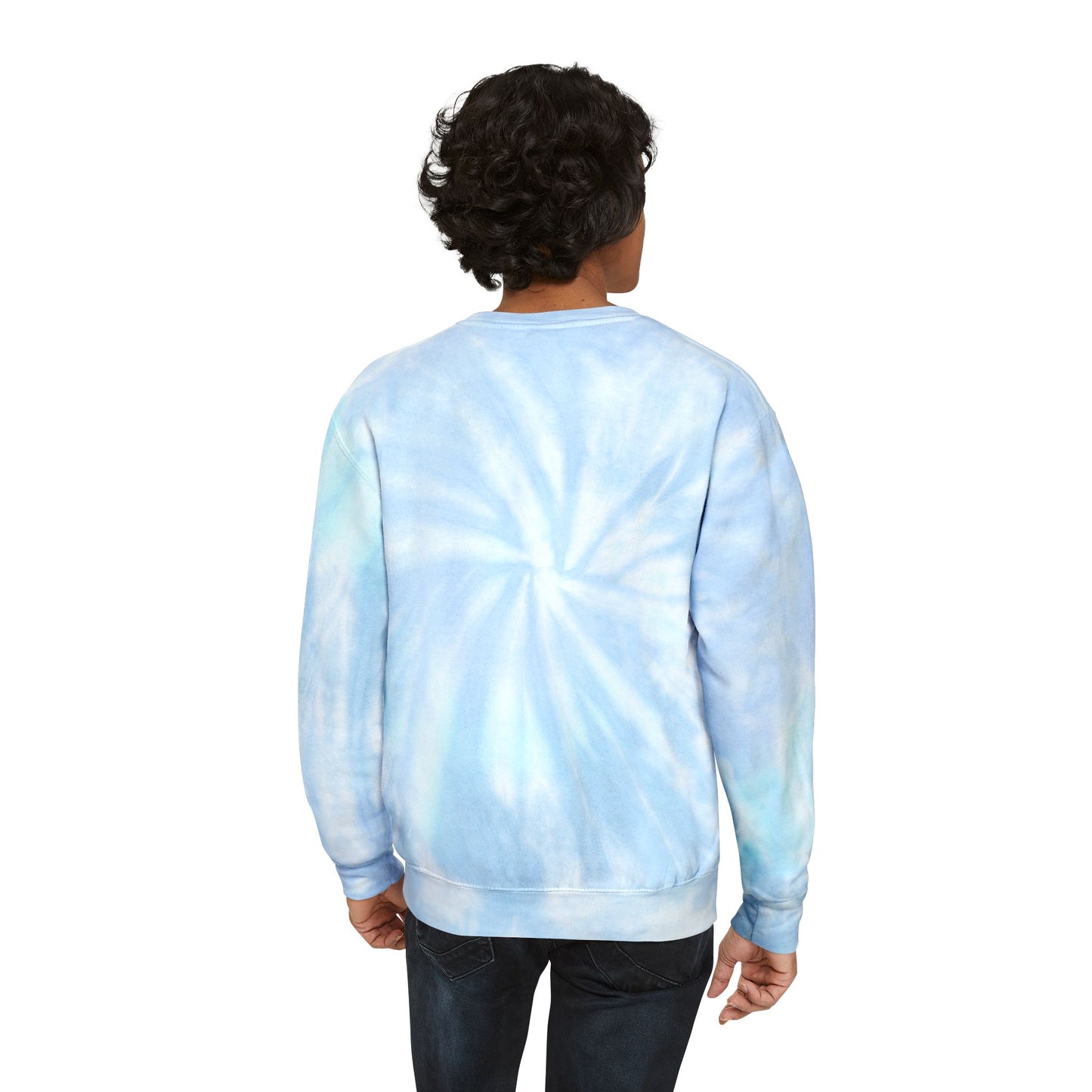 "Go Away" Care Bears Tie-Dye Sweatshirt | Sarcastic Pastel Crewneck | Cozy 90s Cartoon Sweater