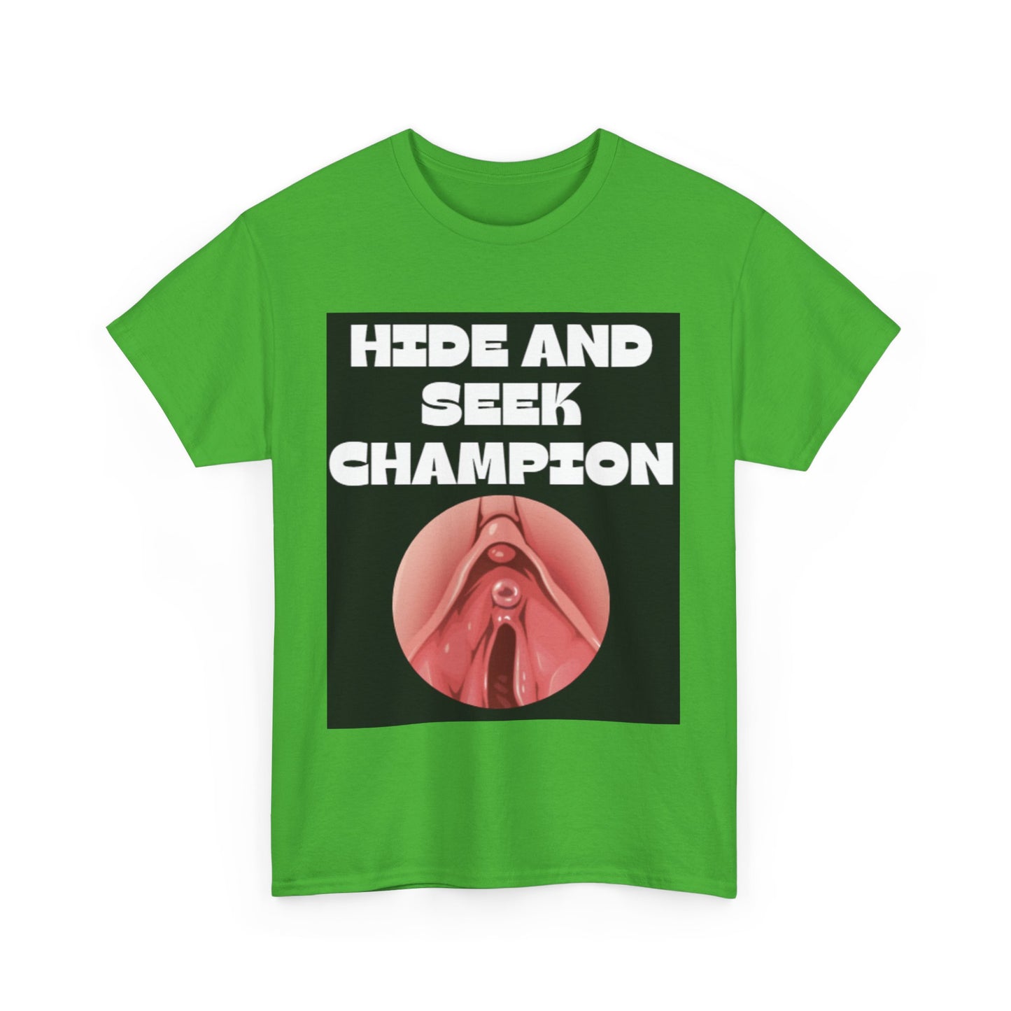 Hide and Seek Champ - Unisex Cotton T-Shirt
