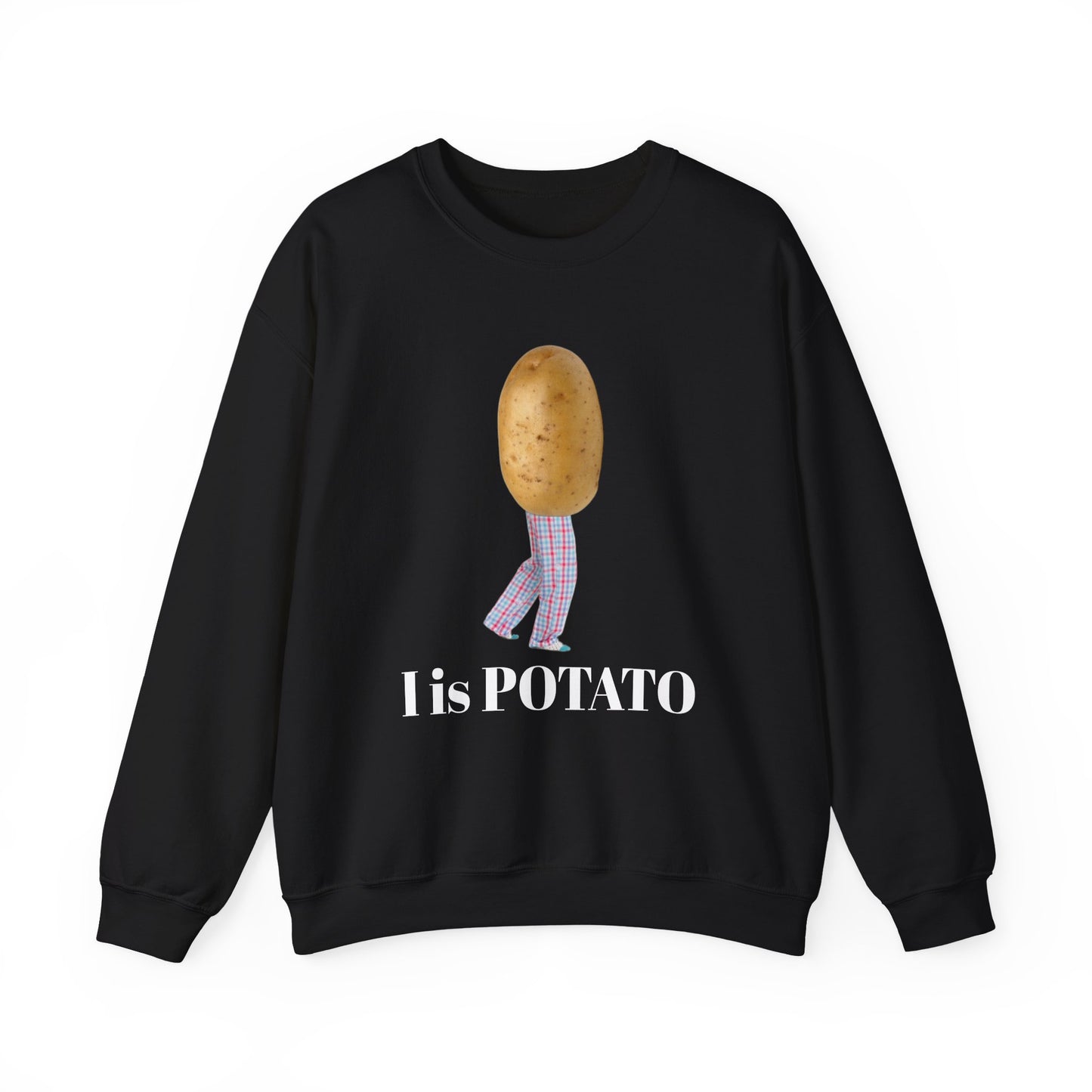 I IS POTATO - Unisex Crewneck Sweater