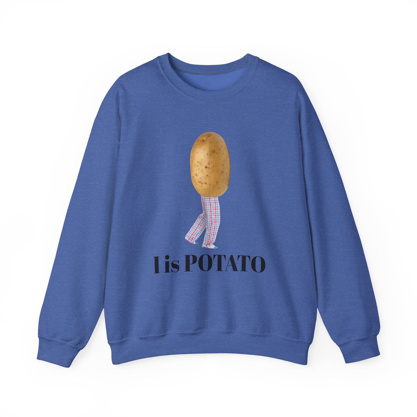 I IS POTATO - Unisex Crewneck Sweater