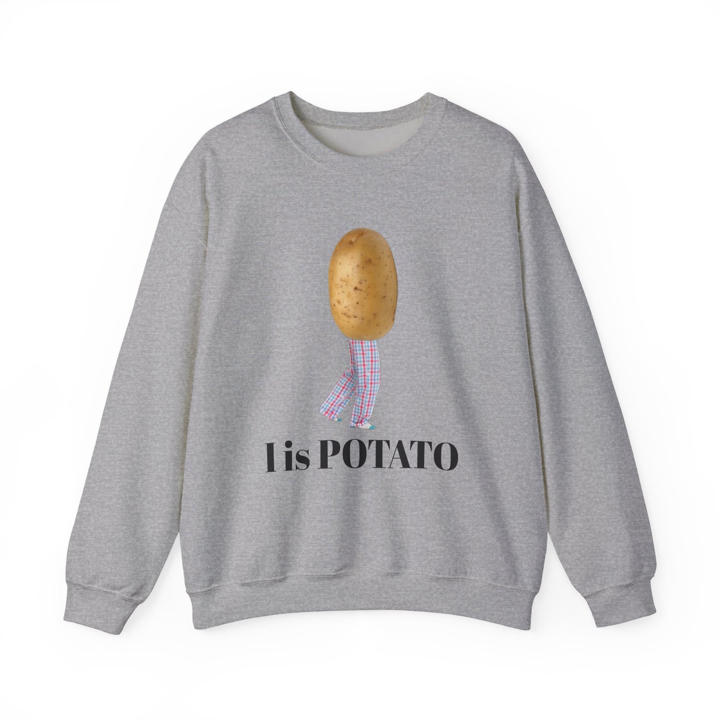 I IS POTATO - Unisex Crewneck Sweater
