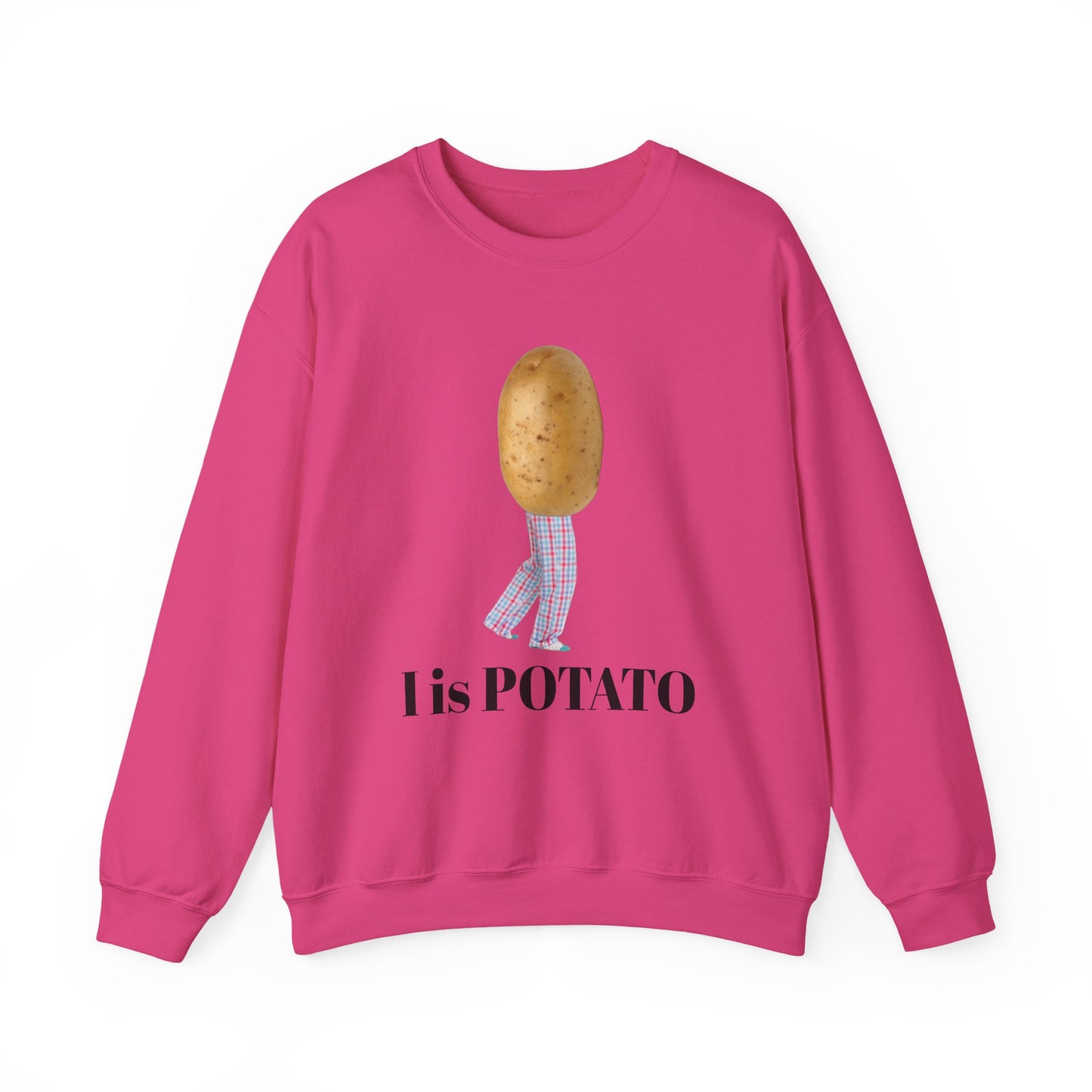 I IS POTATO - Unisex Crewneck Sweater