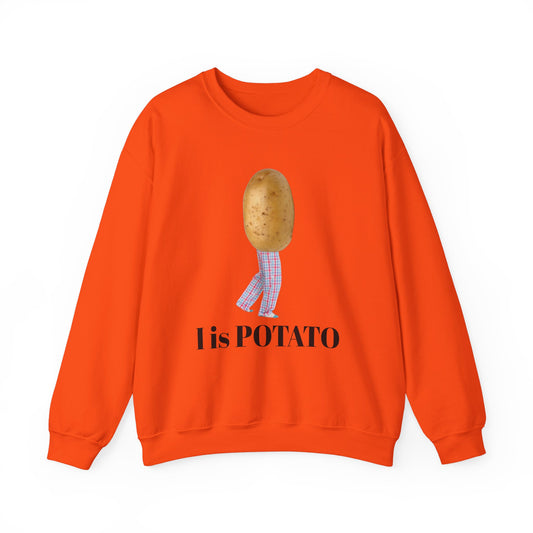 I IS POTATO - Unisex Crewneck Sweater