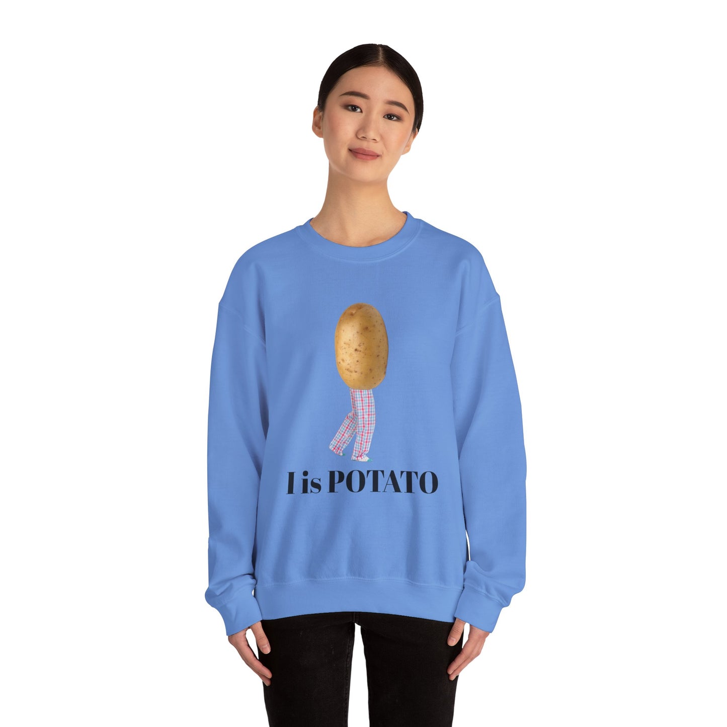 I IS POTATO - Unisex Crewneck Sweater
