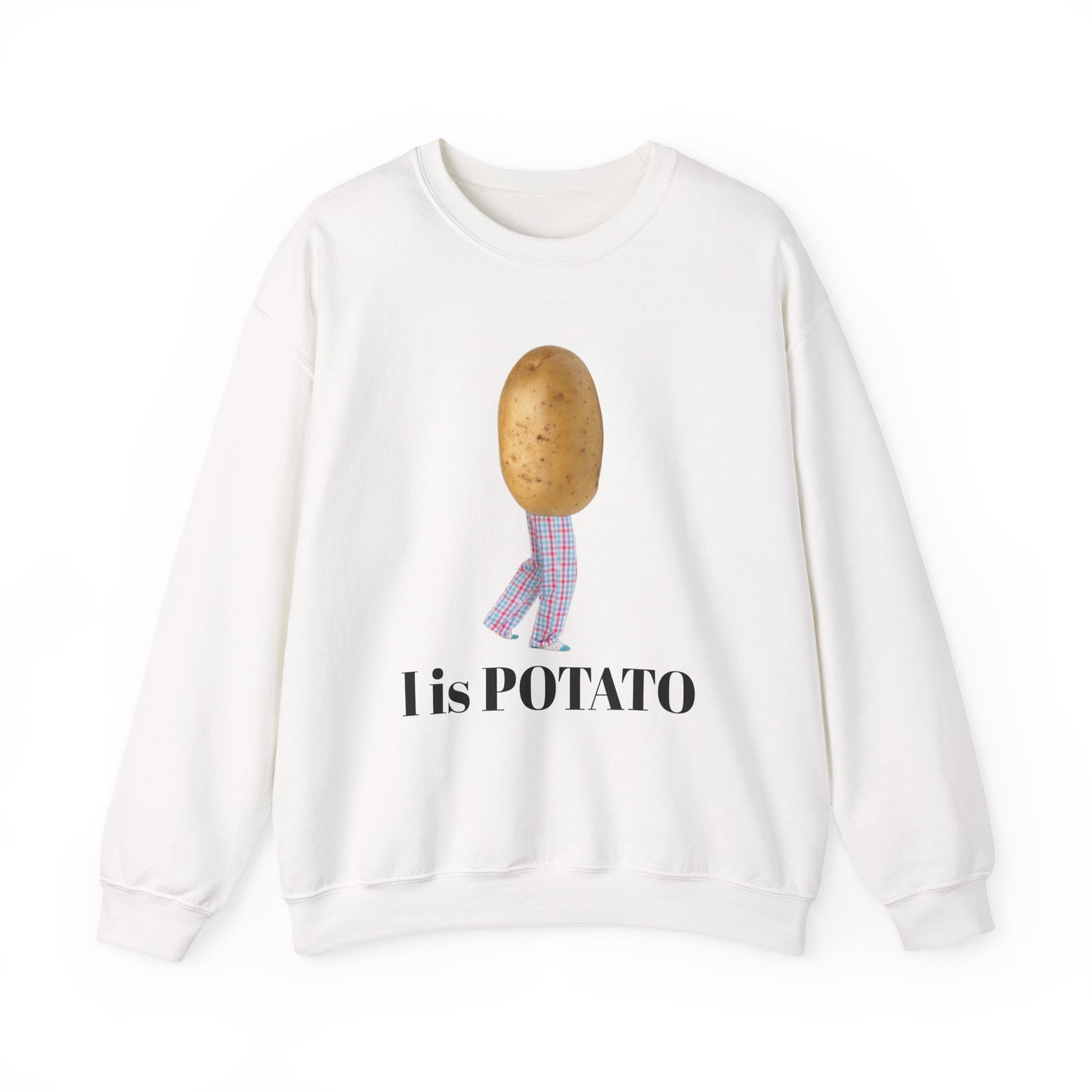 I IS POTATO - Unisex Crewneck Sweater