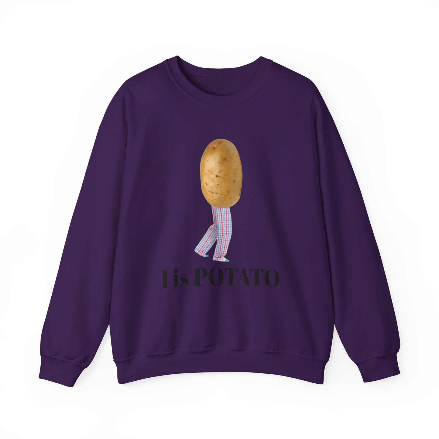 I IS POTATO - Unisex Crewneck Sweater